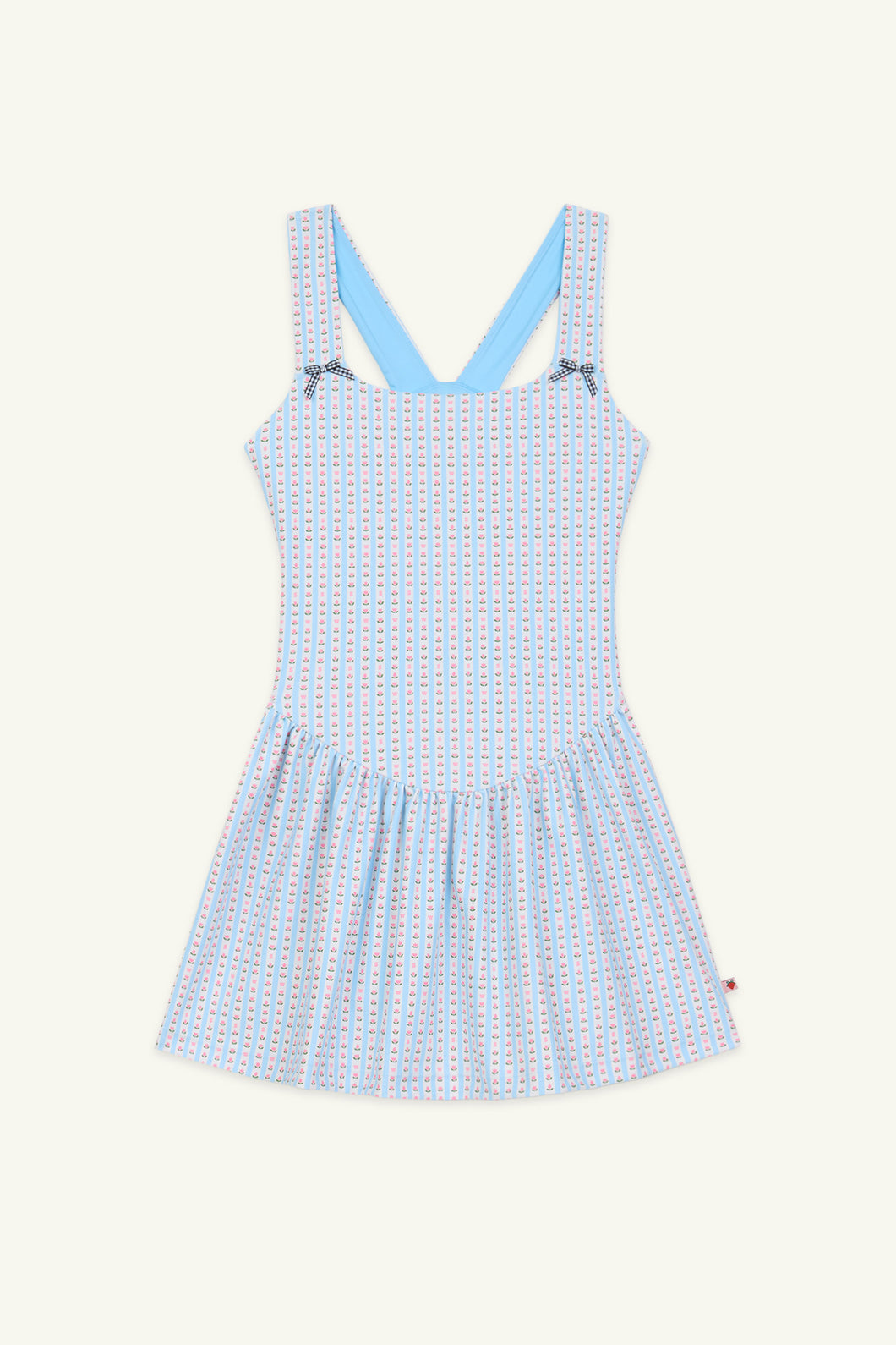 Coco Exercise Dress, Rococo Print