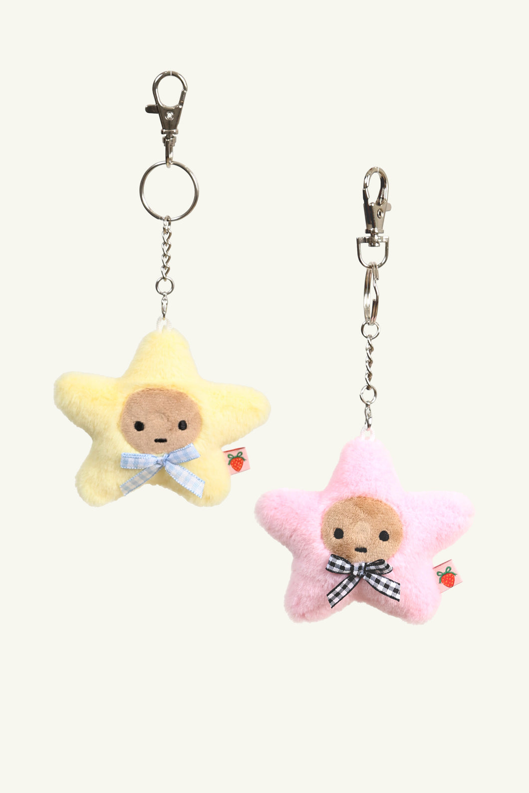 Kissing Starbaby Keychain Set