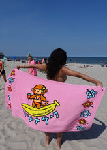 Load image into Gallery viewer, Banana Surf Beach Towel