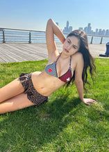 Load image into Gallery viewer, Yumi Leopard Skirt Bikini Bottom
