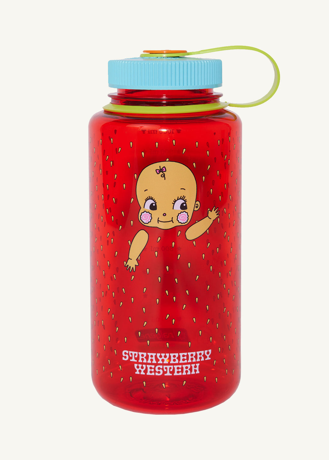 Strawberry Nalgene Bottle (1000ml)